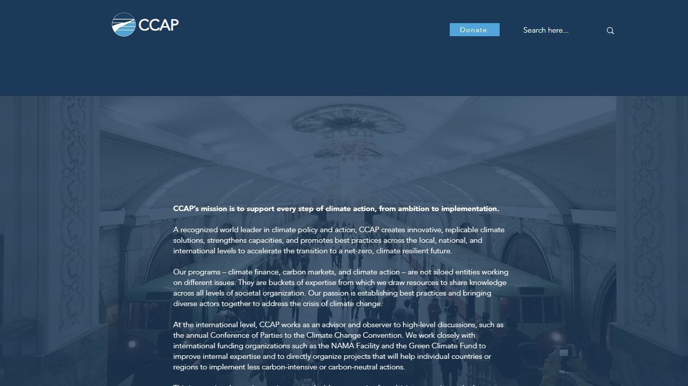 About Us | CCAP